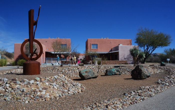 part of the exterior grounds
